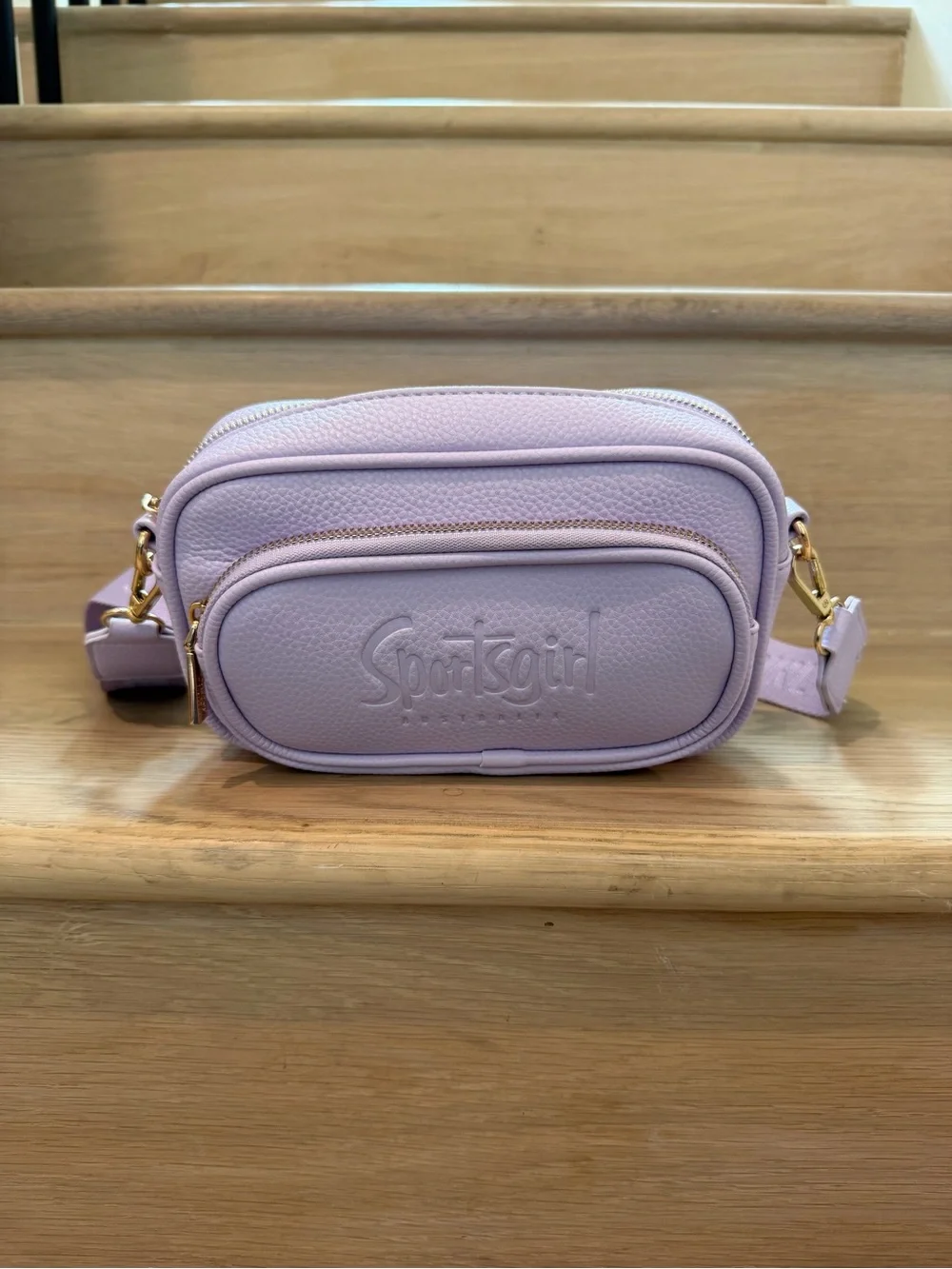 Sportsgirl Pale Lavender Crossbody Bag